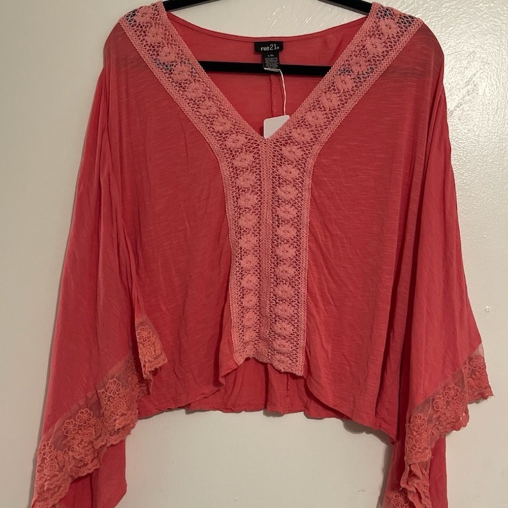 Rue 21 Pink shirt Size XL